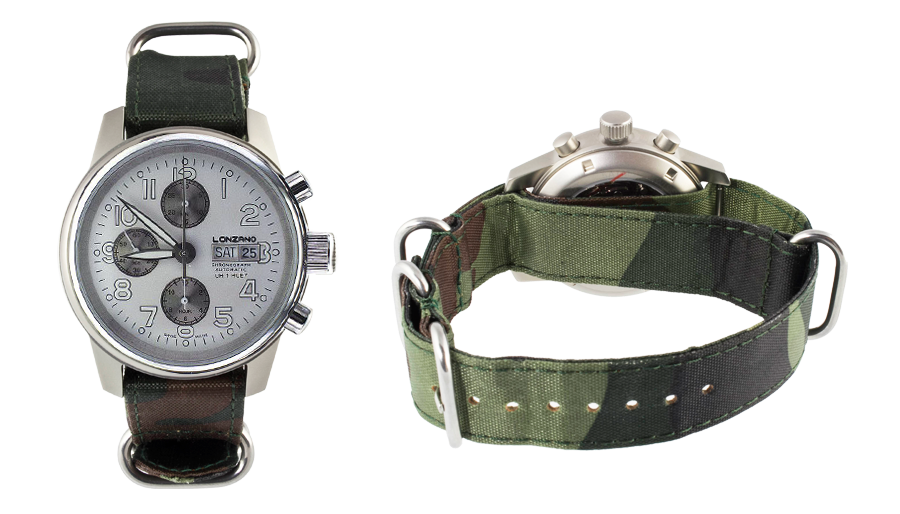 Dino Lonzano UH-1 Huey Chrono Camouflage timepiece