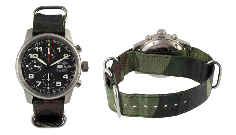 Dino Lonzano Warkhawk P-40 Chrono Camouflage timepiece